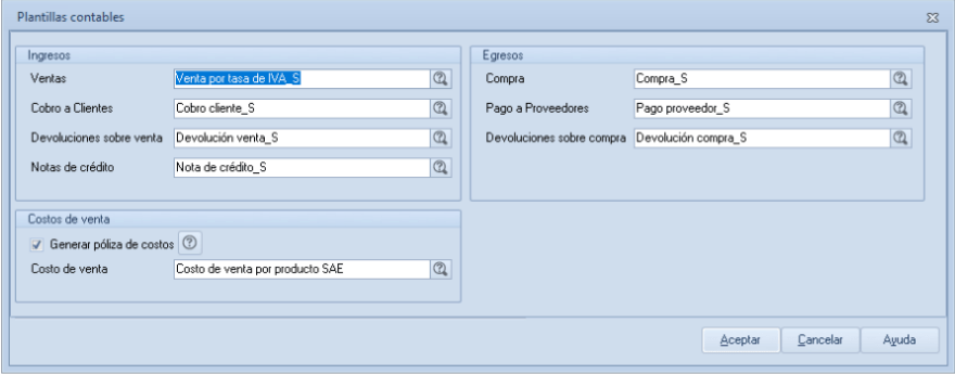plantillas contables