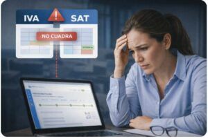 IVA no cuadra con el SAT declaracion anual