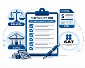Checklist COI Declaración Anual ISR 2025