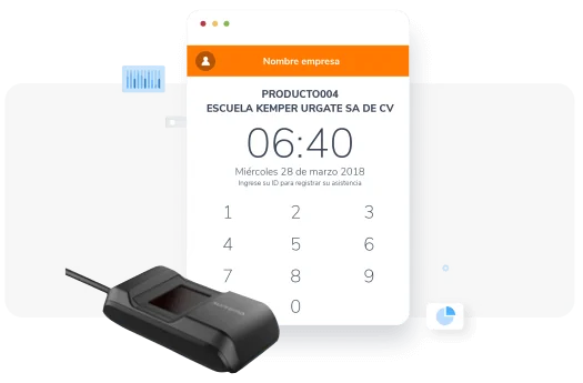 Registro de asistencia con huella digital en Aspel NOI Asistente