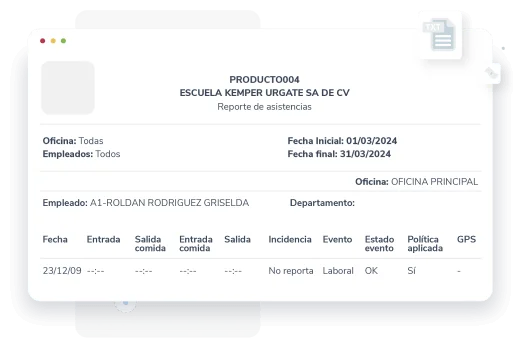 Reloj checador desde celular con Aspel NOI Asistente